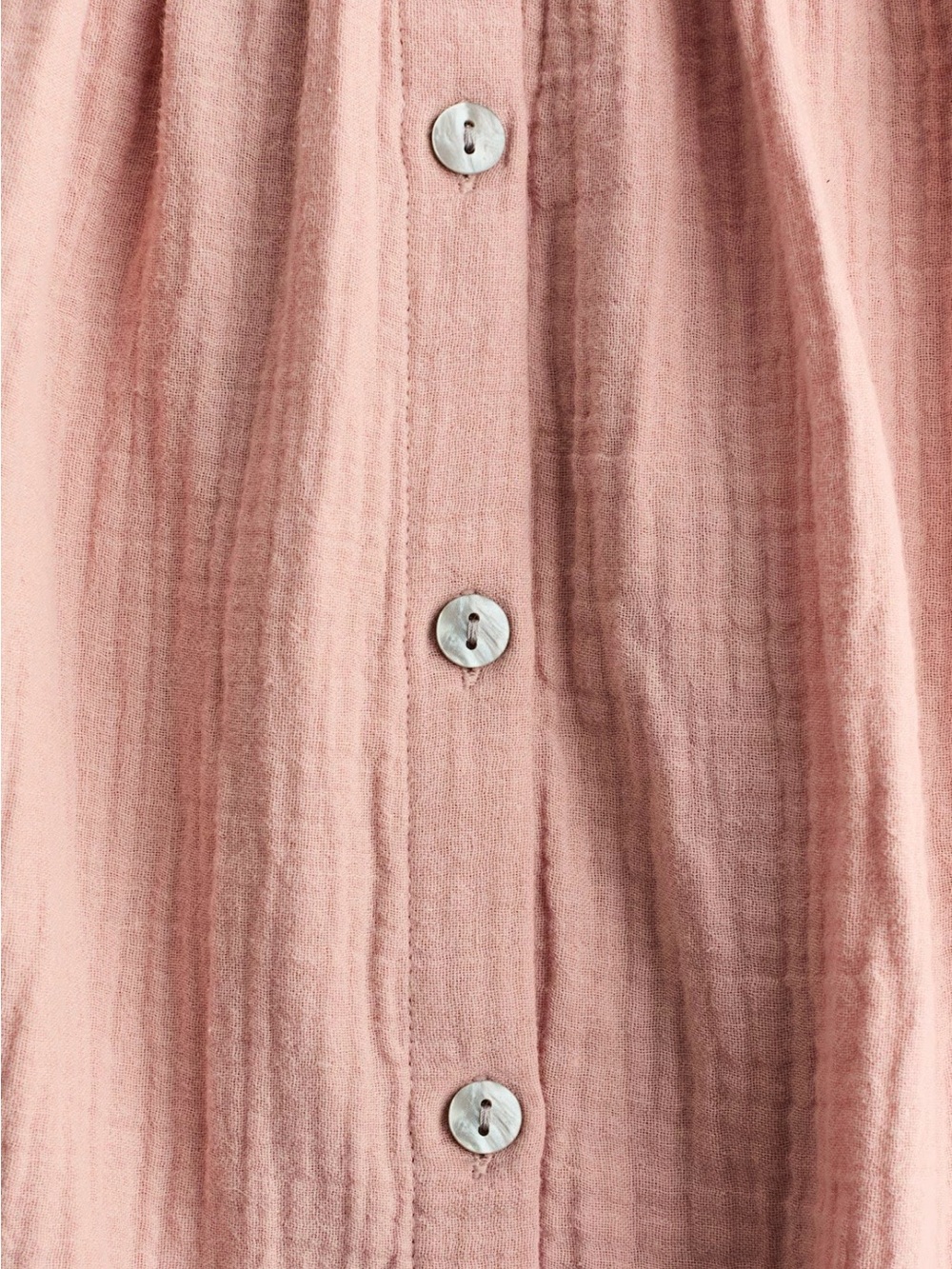 Organic Cotton Muslin
Collared Dress in Dusty Pink NWT - Picture 2 of 16
